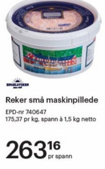 Storcash Reker små maskinpillede tilbud