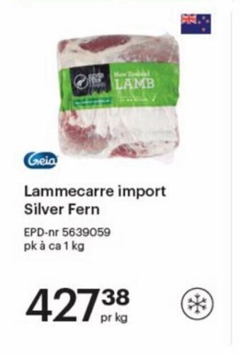 Storcash Lammecarre import Silver Fern tilbud