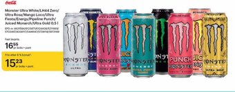 Storcash Monster Ultra White/LH44 Zero/ Ultra Rosa/Mango Loco/Ultra Fiesta/Energy/Pipeline Punch/ Juiced Monarch/Ultra Gold 0,5 L tilbud