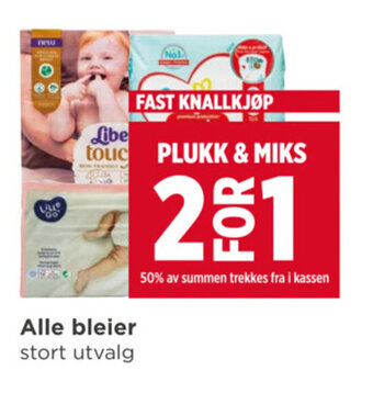 Meny Alle bleier tilbud