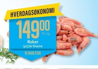 CC Mat Reker 50/70 frosne tilbud