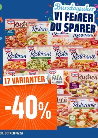 Coop Obs DR. OETKER PIZZA tilbud