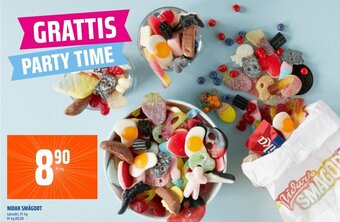 Coop Obs NIDAR SMÅGODT tilbud