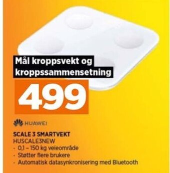 POWER HUAWEI SCALE 3 SMARTVEKT HUSCALE3NEW tilbud