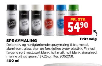 jem & fix Spraymaling tilbud