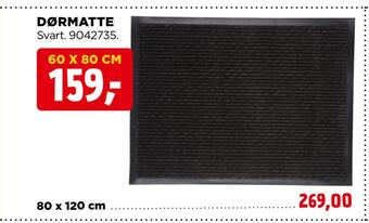 jem & fix Dørmatte tilbud