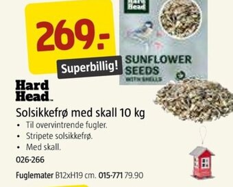 Jula Solsikkefrø med skall 10 kg tilbud