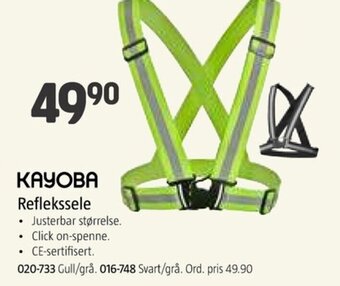 Jula KAYOBA Reflekssele tilbud