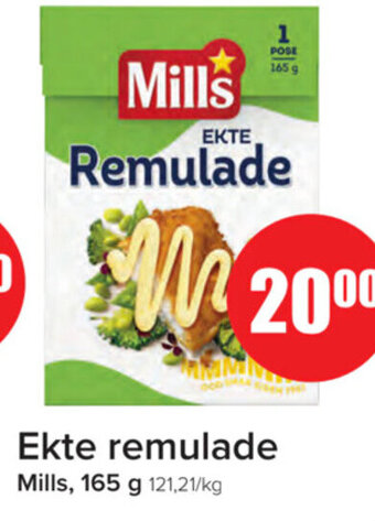 Spar Ekte remulade Mills, 165 g tilbud