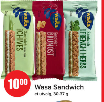Spar Wasa Sandwich tilbud