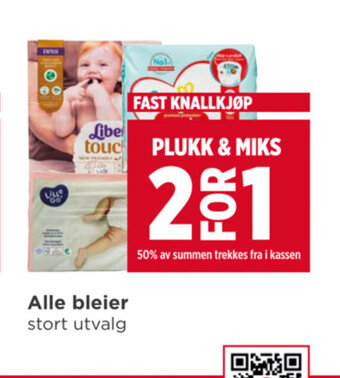 Meny Alle bleier tilbud