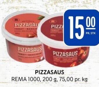 Rema 1000 PIZZASAUS tilbud