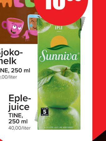 Spar Eplejuice tilbud
