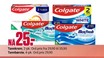 Europris Tannkrem, 2-pk tilbud