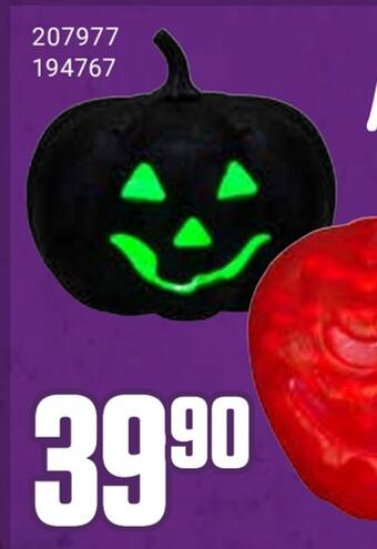 Europris Gresskar med led-lys tilbud