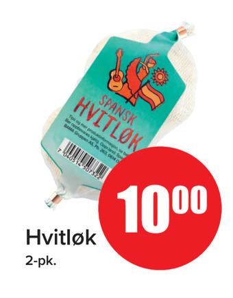 Spar Hvitløk tilbud