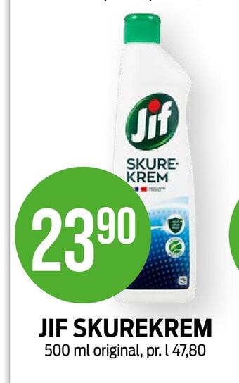 Kiwi Jif skurekrem tilbud