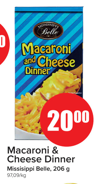 Spar Macaroni & cheese dinner tilbud