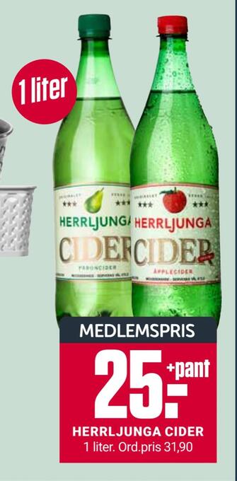 Europris Herrljunga cider tilbud