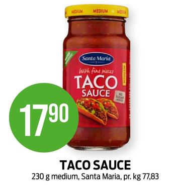 Kiwi Taco sauce tilbud