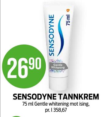 Kiwi Sensodyne tannkrem tilbud