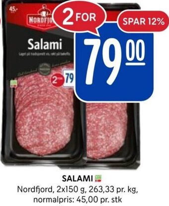 Rema 1000 SALAMI Nordfjord tilbud
