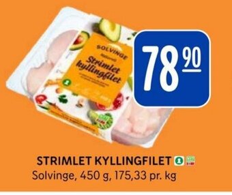 Rema 1000 STRIMLET KYLLINGFILET Solvinge tilbud