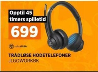 POWER TRÅDLØSE HODETELEFONER JLGOWORKBK tilbud
