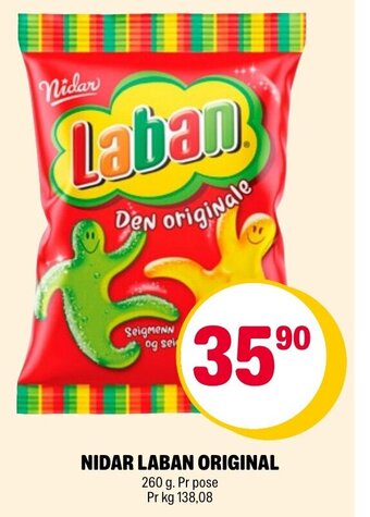 Coop Extra NIDAR LABAN ORIGINAL tilbud