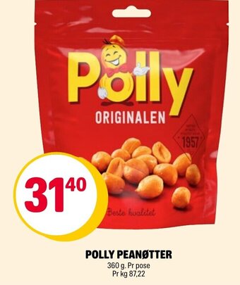 Coop Extra POLLY PEANØTTER tilbud