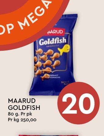 Coop Mega Maarud goldfish tilbud