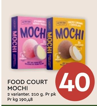 Coop Mega Food court mochi tilbud