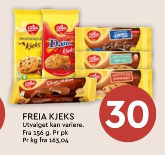 Coop Mega Freia kjeks tilbud