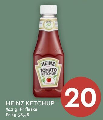 Coop Mega Heinz ketchup tilbud