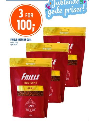 Coop Obs Friele instant gull tilbud