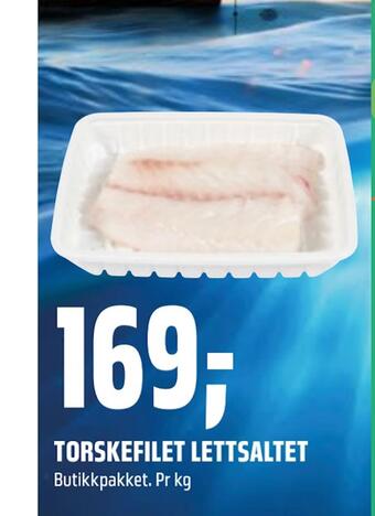 Coop Obs Torskefilet lettsaltet tilbud