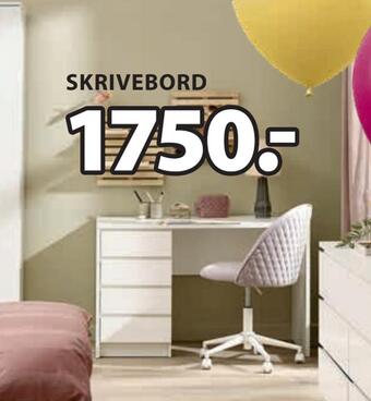 JYSK Skrivebord tilbud