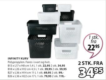 JYSK Infinity kurv tilbud