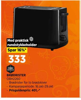 POWER Brødrister tilbud