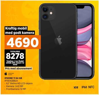 POWER Iphone 11 64 gb tilbud