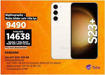 POWER Galaxy s23+ 256 gb tilbud