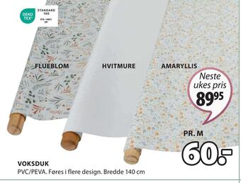 JYSK Voksduk tilbud