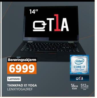 POWER Thinkpad x1 yoga tilbud