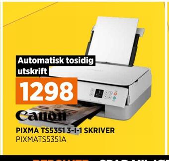 POWER Pixma ts5351 3-i-1 skriver tilbud