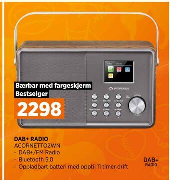 POWER Dab+ radio tilbud