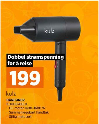 POWER Hårføner tilbud