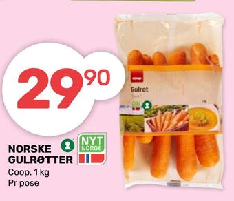 Matkroken Norske gulrøtter tilbud