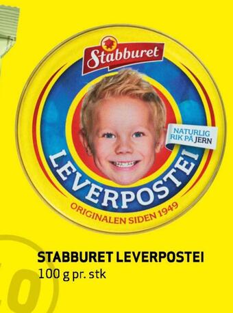 Bunnpris Stabburet leverpostei tilbud