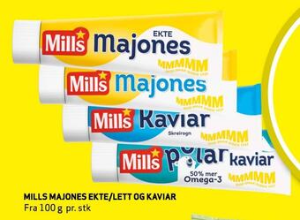 Bunnpris Mills majones kte/lett og kaviar tilbud