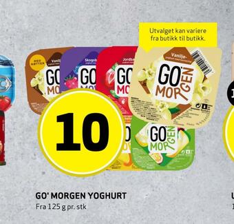 Bunnpris Go' morgen yoghurt tilbud